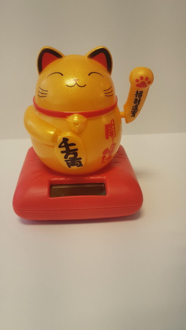 Gelukskat goud - Maneki Neko - B