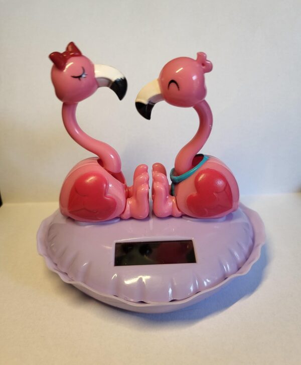 Kussende flamingo's - E